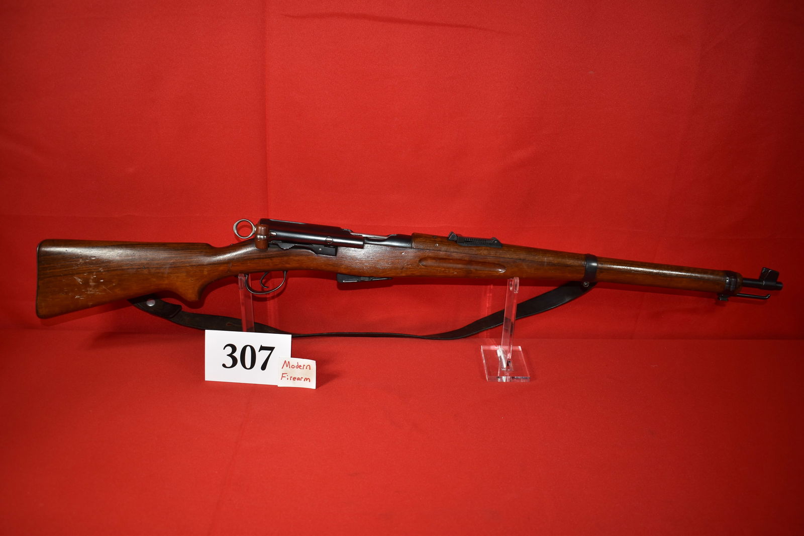 (X) Swiss Model K11 K1911 7.5 x 55 Rifle: (X) Swiss Model K11 K1911 7.5 x 55 Rifle, SN# 195537, mfg. 1913-1919, P for Private Use, Very good condition