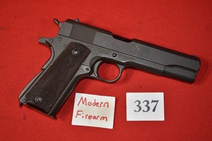 (X) Remington Rand M1911A1 1911 .45 acp pistol