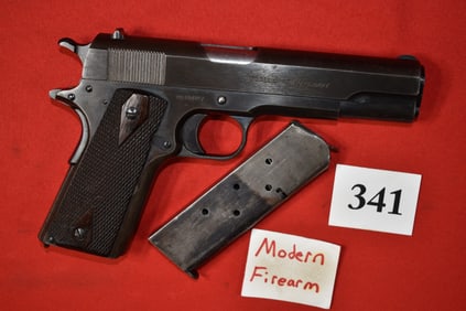 (X) Colt M1911 1911 U.S. Army .45 acp Pistol