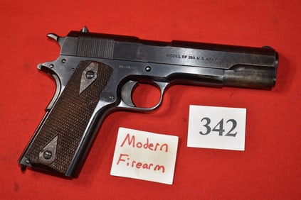 (X) Colt M1911 1911 U.S. Army .45 acp Pistol