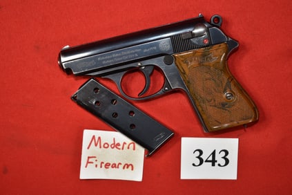 (X) Walther Model PPK 7.65mm/.32 acp pistol