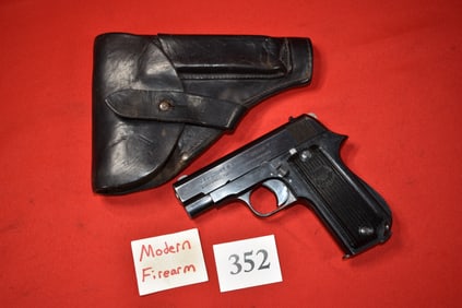 (X) Unique Model 17 7.65 court 9 coups Pistol