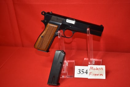 (X) Belgium Browning Hi Power 9mm Pistol