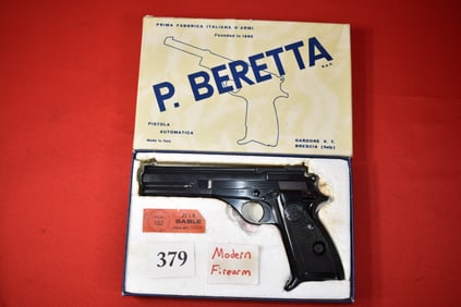 (X) Beretta Model 102 .22 LR Pistol