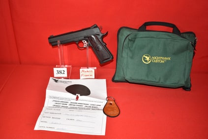(X) Nighthawk Custom Predator 1911 .45 acp Pistol