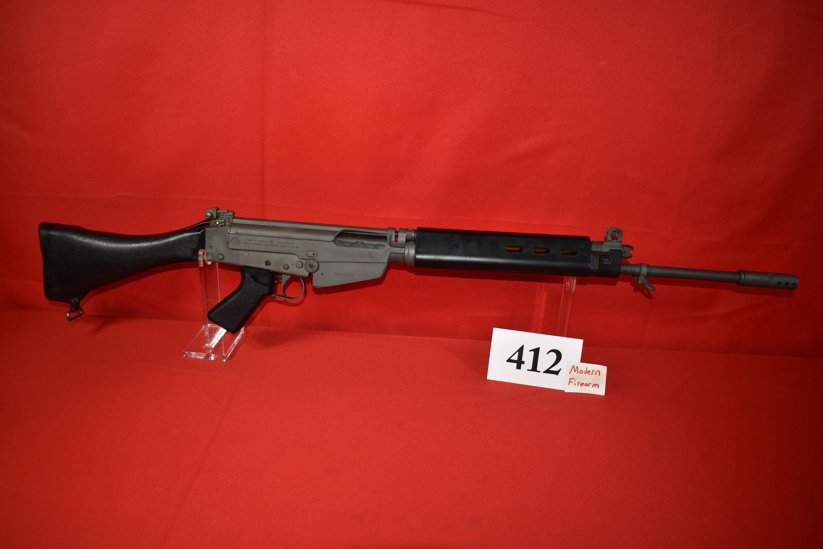 (X) Imbel FAL .308 Rifle: (X) Imbel FAL .308 Rifle, SN# PAC13175 mfg. on Brazil Imbel Gear Logo Receiver 2002