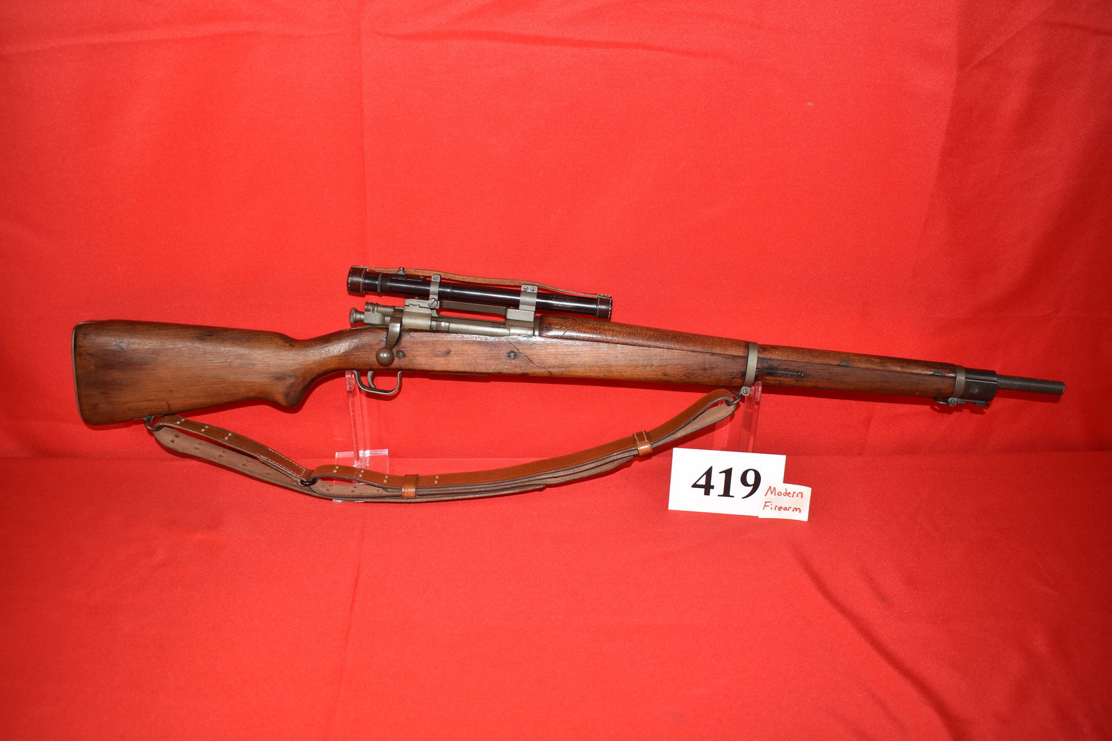 (X) Remington Model 03-A3 1903 A4 30-06: (X) Remington Model 03-A3 1903 A4 30-06, SN# 4998395, RA 1-44 dated WWII bbl., correct offset receiver markings with Weaver 330 Scope M-8, very good condition