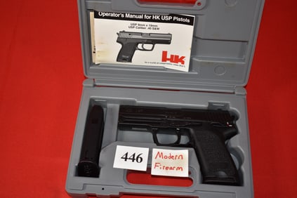 (X) H & K Model USP 9mm HK Pistol