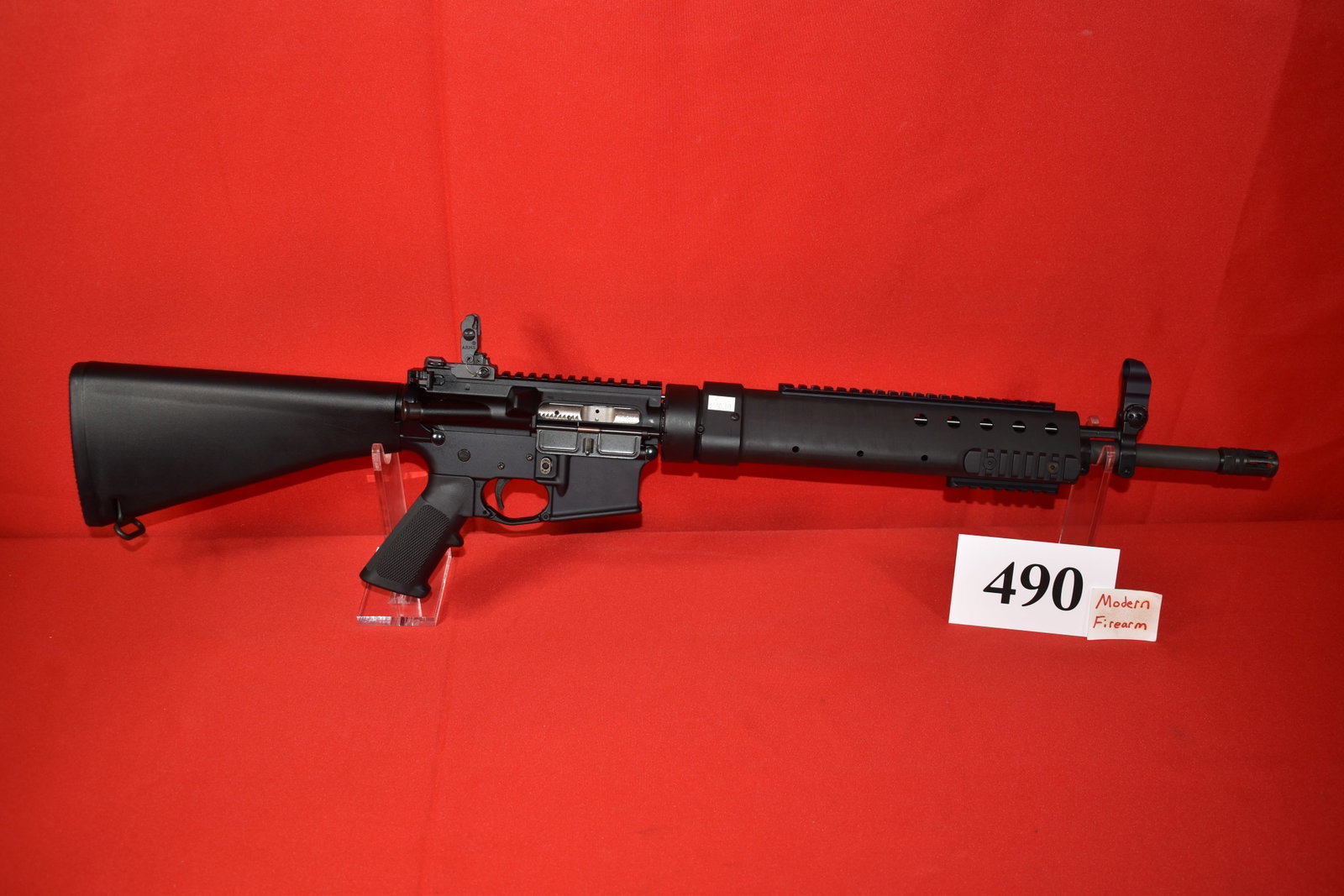 (X) Anderson AM-15 5.56mm Rifle: (X) Anderson AM-15 5.56mm Rifle, SN# 18068781, 18” bbl., new