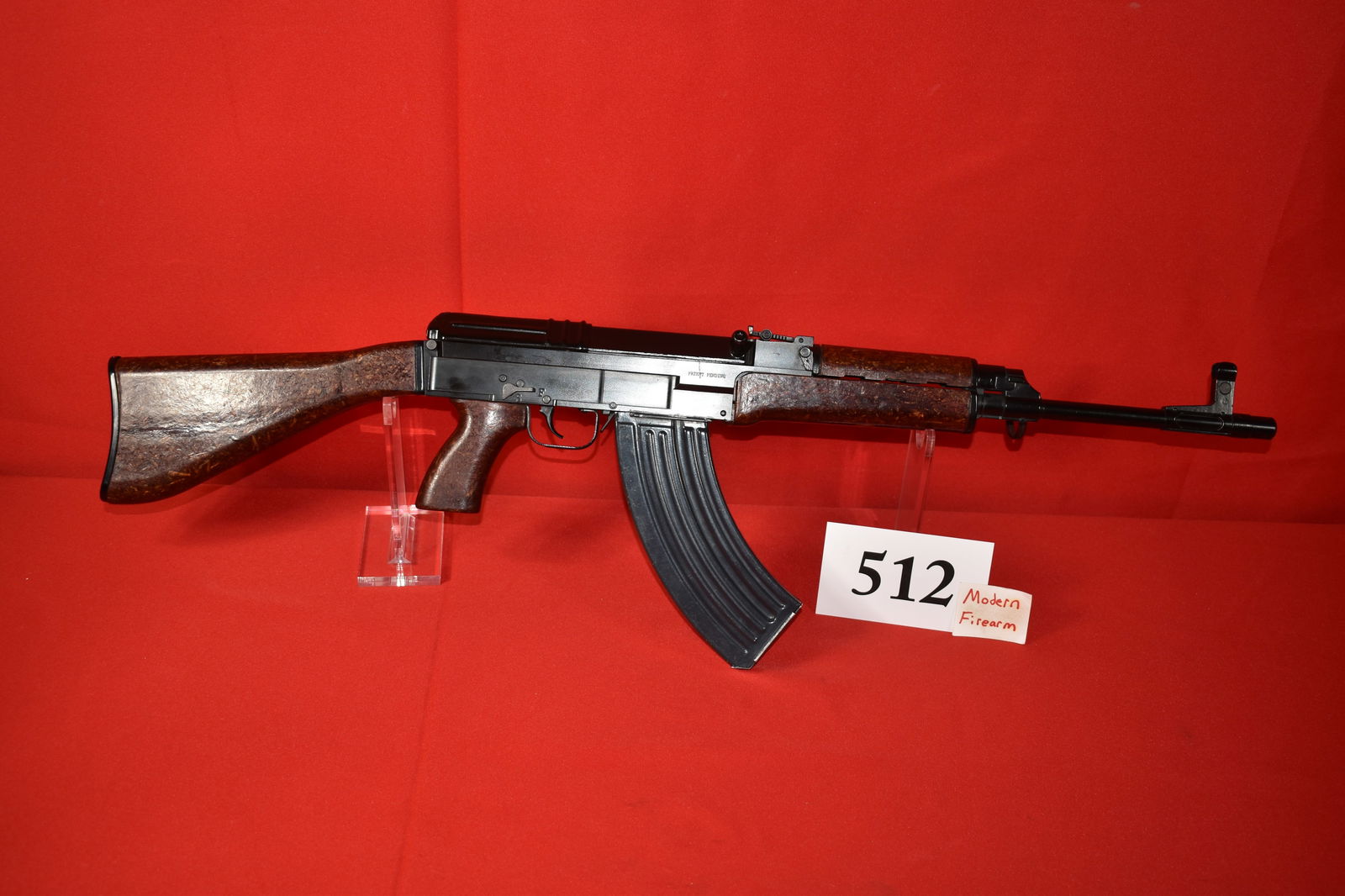 (X) Czech VZ58 Sporter 7.62 x 39mm Rifle: (X) Czech VZ58 Sporter 7.62 x 39mm Rifle, SN# 00724, D-Technik A.S. Importer, AK-47 Style Gun -New
