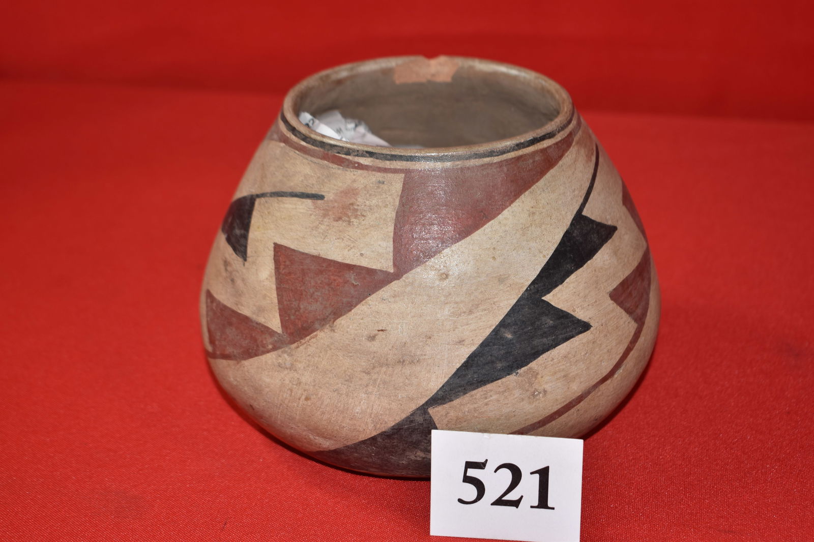 South West Painted Pot: 4” x 7” South West Painted Pot