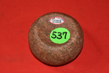 Pink Granite Discoidal – Pike Co. Ill.