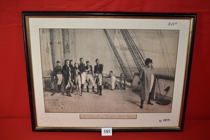 “The Surrender of Napoleon to Great Britian”