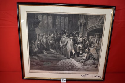 “Napoleon Visitant L’Ambulance”