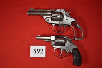 (2) Antique Revolvers