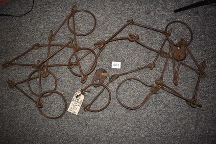 6 Prisoner Civil War or Indian Wars Prisoner Chain