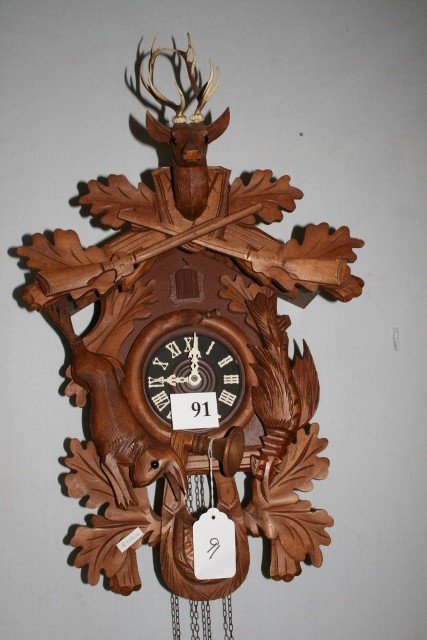 West German CO CO clock: Contemporary West German CO CO clock