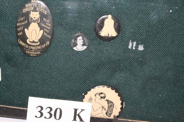 4 Items - Deco Mirror: 4 Items - Deco Mirror, Buy White Cat Union Suits Mirro, Broom Pin, Paper Lady Pin