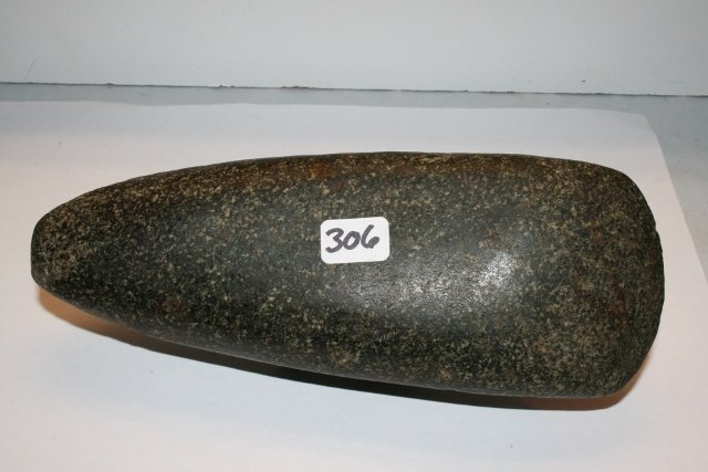 Highly Polished Hardstone Celt: 7 ½” Highly Polished Hardstone Celt, Martin ? Co. Kentucky - from the Ted Trotta, Anna Bono Collection