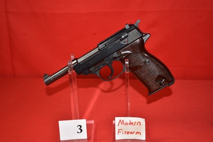(X) Mauser P .38 9mm pistol