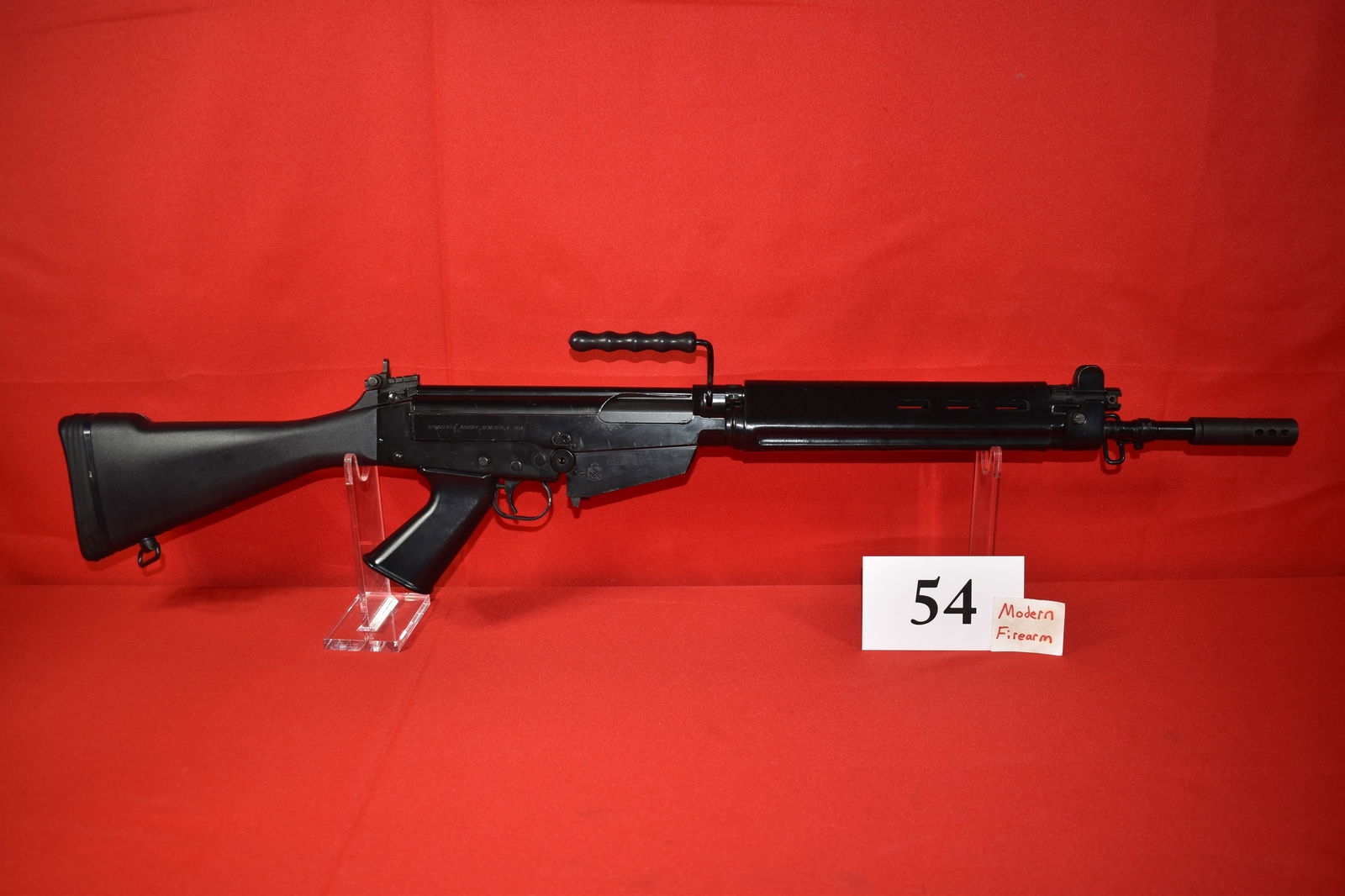 (X) Springfield SAR-48 7.62mm Rifle: (X) Springfield SAR-48 7.62mm Rifle, SN# 2674, Pre-Ban, Imbel Brazil Receiver, FAL