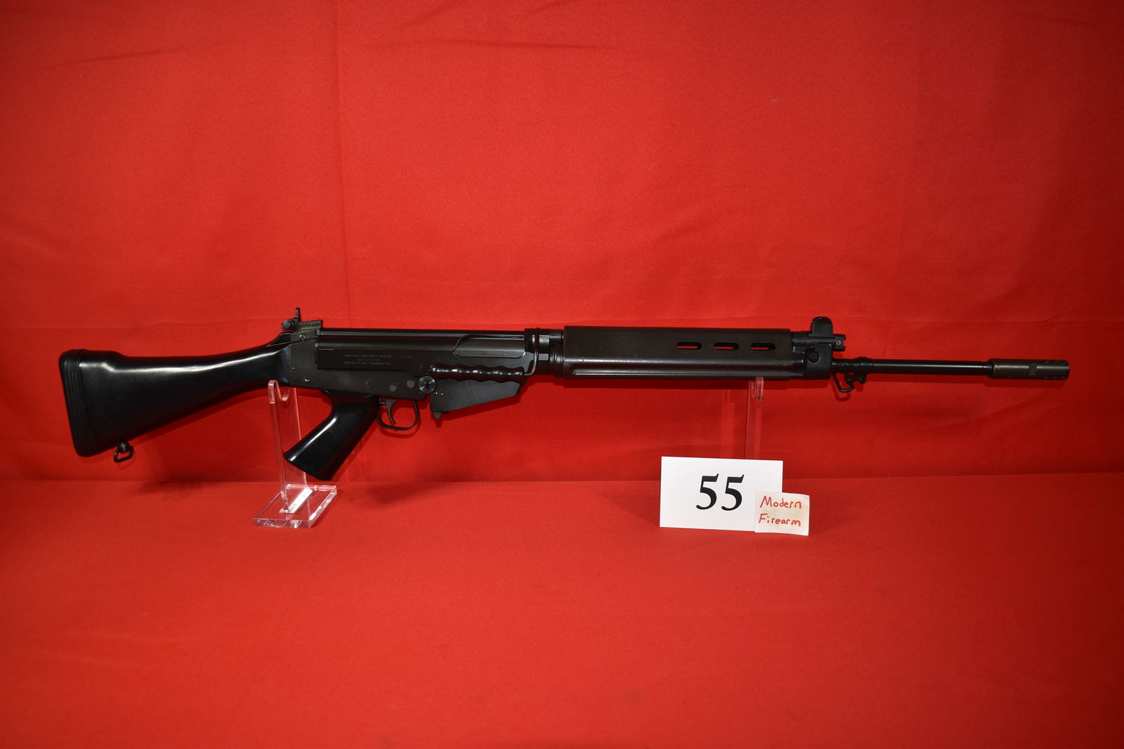 (X) FN Belgium FAL .308 Rifle: (X) FN Belgium FAL .308 Rifle, SN# 2503385, Pre-Ban Gun South Import, 98% mint condition