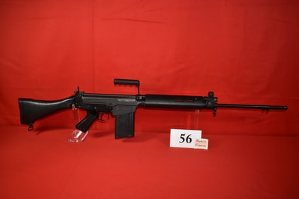 (X) British L1A1 FAL 7.62mm Rifle