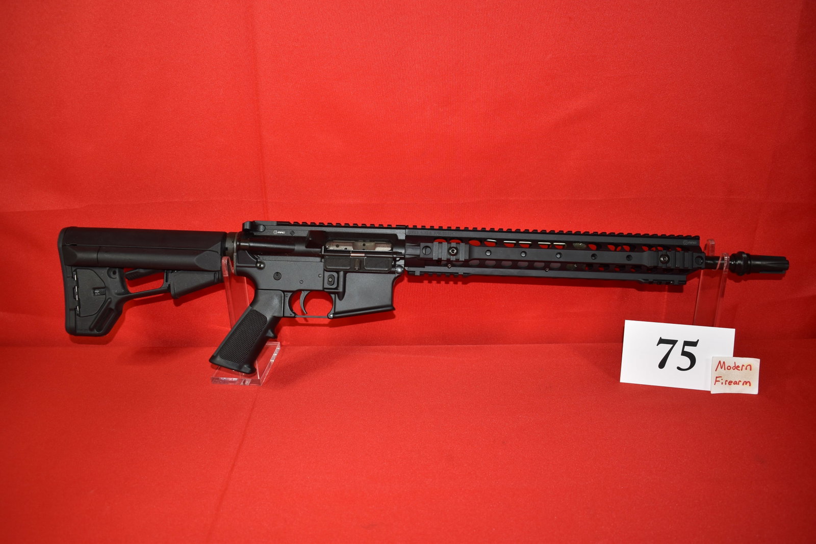 (X) Anderson AM-15 300 blk Rifle: (X) Anderson AM-15 300 blk Rifle, SN# 16026929, 16” AAC 300 Advanced Armament Corp. Complete Upper, New