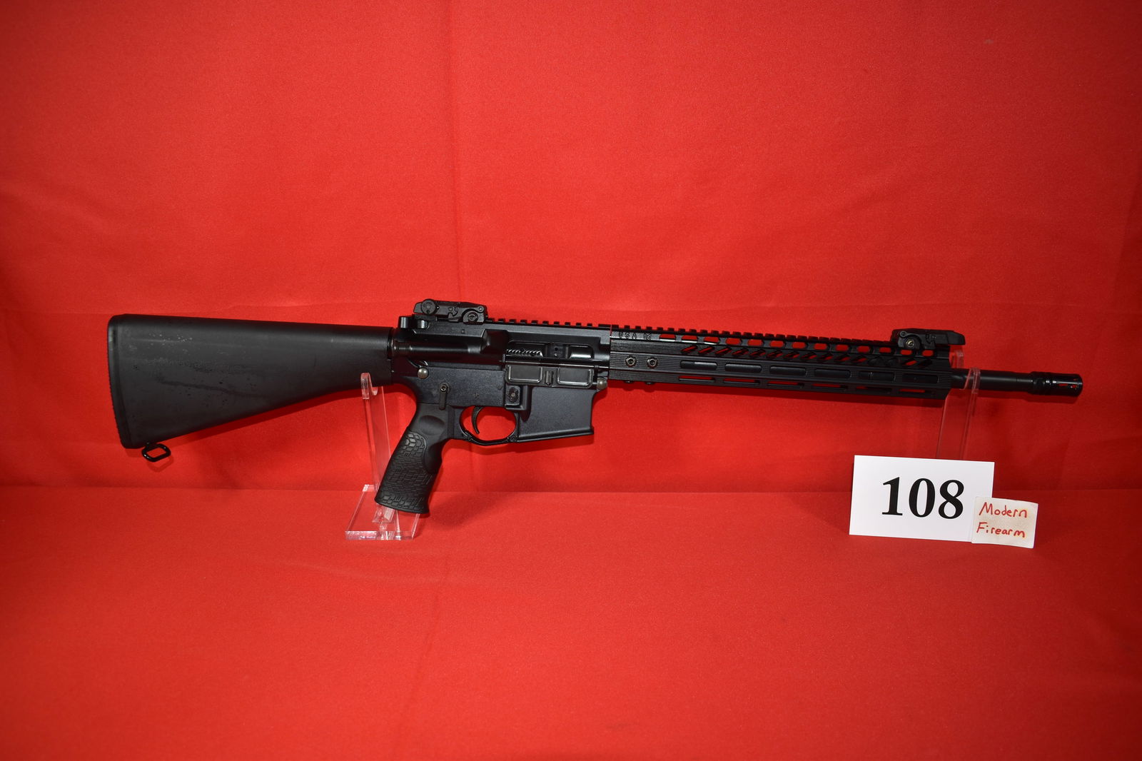 (X) Anderson AM-15 5.56mm Rifle: (X) Anderson AM-15 5.56mm Rifle, SN# 18212030, 16” bbl., new