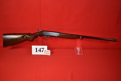 (X) Remington Model 24 .22 Short Smokeless Semi-Auto Rifle