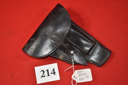 German WWII Nazi 1941 Police marked Holster