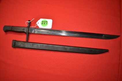 Japanese Ariska Type 30 Bayonet and scabbard