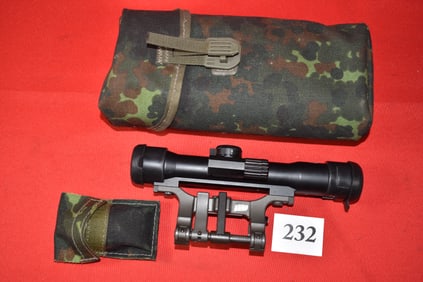 Hensoldt 4 x 24 Scope with claw mount