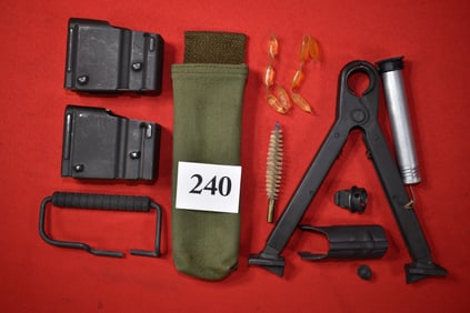 Spanish Cetme L .308 Items, (2) Magazines