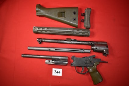 HK G3 Incomplete Parts Kit, Bolt carrier, Bolt