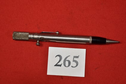 Tear Gas Projector Pencil/Pen, .25 cal., Lead Tip, Gun