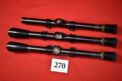 (3) Marlin USA 4x Scope for rifles, Micro-Vue Scopes, Telescope