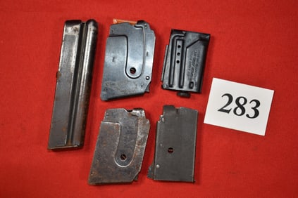 (5) Magazine Lot, Marlin and Savage 1908