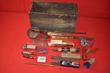 Misc. Tools in Remington Arms .410 ga. Shotgun Ammo Wood Crate