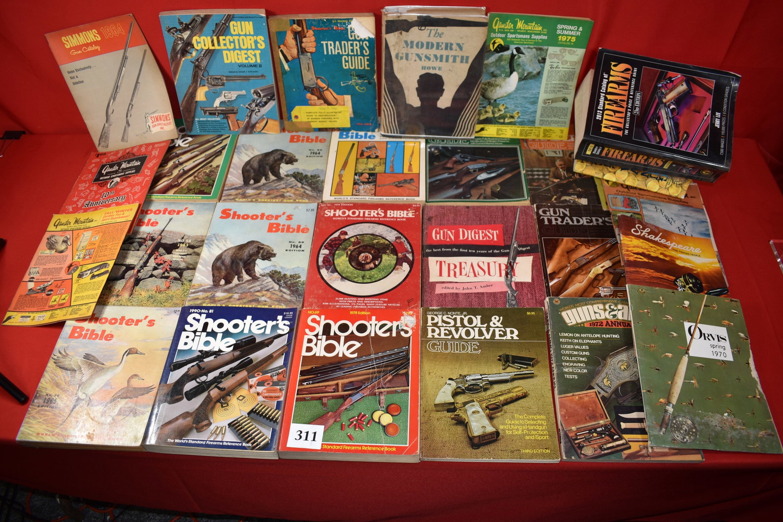Book Lot: Shooter’s Bible, and other Gun Related Books: Book Lot: Shooter’s Bible, and other Gun Related Books and Magazines, catalogs