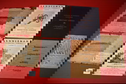 (5) Francis Bannerman Sons Catalogs, 1907, 1925