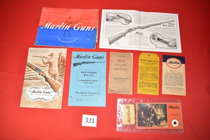 Marlin Rifle Hang Tags and Catalogs