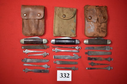 (3) Pocket Knife Tool Kits