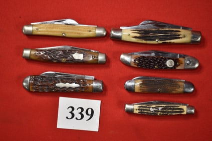 (7) Queen City Pocket Knives