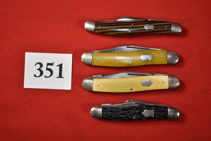 (4) Pocket Knives, Three Remington UMC