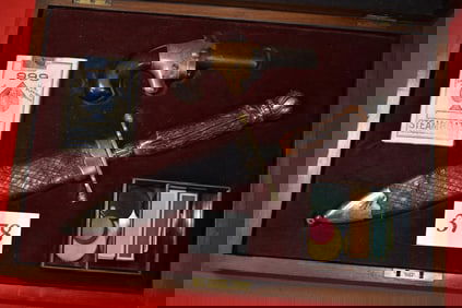 Cased Gamblers Set, “Lobster Claw” Derringer