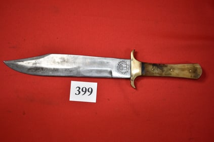 15” Bone handle Bowie Knife