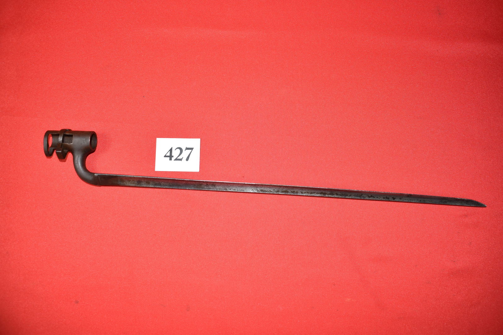 M1871 Mauser Uruguag Japan Socket Bayonet: M1871 Mauser Uruguag Japan Socket Bayonet, British mfg.