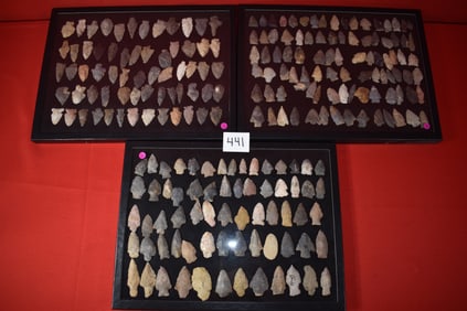 (3) Large Frames of Arrowheads