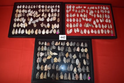 (3) Large Frames of Arrowheads